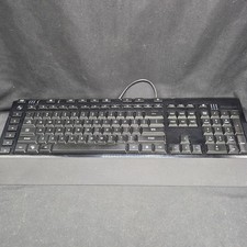 Microsoft SideWinder X4 Gaming Keyboard KU-0951 1421 USB Backlit Tested Working picture