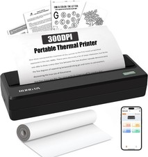 Rongsta Portable WiFi Printer Wireless Bluetooth for Home Use - Dark Grey *NEW* picture