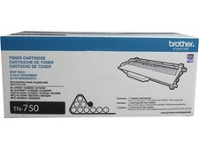 BROTHER TN-750 Black High Yield Toner Cartridge 8k Genuine OEM Original picture