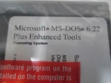 Genuine: Microsoft MS-DOS 6.22 Full Version with 3.5 disks & COA New Sealed picture