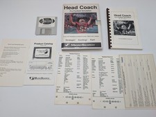Head Coach Amiga Pro Football Simulation Micro Search Complete Rare Floppy picture