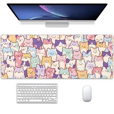 Gaming Mouse Pad XL Extended Anime Mouse Pad 31.5x11.8 inch, Large Cute Kawai... picture