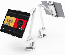 Clamp Mount Stand for Tablet/Phone - Heavy-Duty, Universal, Rotating picture