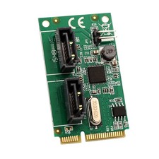 2 Port Mini PCIe to SATA III Controller Card AsMedia ASM1061 Chipset picture