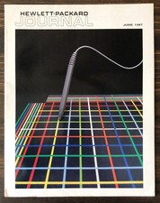 1987 HP Hewlett-Packard Journal Magazine - Vol. 38, No. 6, June picture