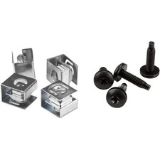 StarTech Server Rack Screws and Clip Nuts, 10-32 (50 Pack) picture