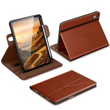 DTTO for iPad A16 Case, for iPad 11th/10th Gen Case (2025/2022), Brown picture