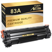 1PK Black Toner Cartridge Compatible With HP 83A CF283A LaserJet Pro MFP M127fw  picture