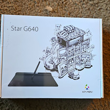 XP-PEN Star G640 Graphics Tablet USB Drawing Pad 6 x 4 in, 8mm Thin picture