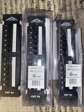 Lot Of 3 Allen Tel Products AT55B-12PT 12 Ports, 568A/568B Wiring, 2 Rack Unit, picture