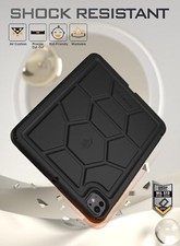 For iPad Pro 11 inch 2025 / 2024 Case Poetic Kids Friendly Silicone Cover Black picture