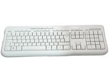 Microsoft 600 Wired Keyboard - AZERTY - French - White (IL/RT6-22176-ANB-0002... picture