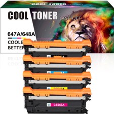 CE260A 647A Color Toner Compatible With HP LaserJet CP4520 CP4025 CP4025DN LOT picture