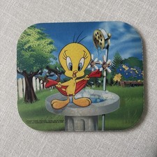 VTG 1996 Looney Tunes Tweety Bird Bath Mouse Pad picture