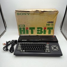 SONY HIT BIT HB-75 MSX Vintage Home Computer Retro PC 1984 Tested picture