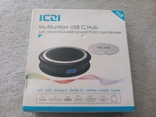 Multifunction Usb C Hub With Hdmi/vga/ Usb 3.0 ND TF/SD CARD READER  picture