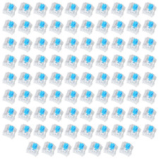 87 Pieces Blue Mechanical Keyboard Switches, 3 Pin Pre-Lubricated Clicky Key Swi picture