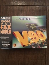 DSI DIGICOM SYSTEMS INC 56K PCI Fax Modem Windows 95/98 NEW picture