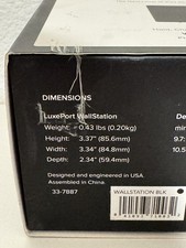  iPort 71003 with 70718 PoE Splitter LuxePort WallStation iPad Charger picture