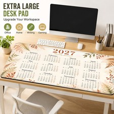 Qi 2D Flat Super Large Gaming Mouse Pad, Desktop Decoration Desk Pad, Office S picture