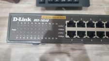 D -Link 24 DES-1024d Plug &Play 24 Port Gigabit Ethernet Switch picture