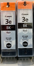 New Genuine Canon BCI-3e Black 2PK Ink Cartridges  i850, i860, S400 picture