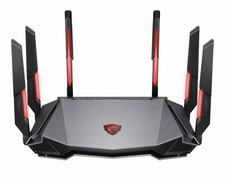 MSI RadiX AXE6600 WiFi 6E Tri-Band Gaming Router  support 2.5GHz/5GHz/6GHz, AI picture