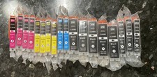 NEW C250XL C251XL Ink For Canon Pixma MG5420/5620/6320 Lot Of 18 Black Cyan picture