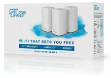 Linksys VELOP Smart Mesh Whole Home Wifi System AC3600 - 3 Pack (VLP0103) [LN]™ picture