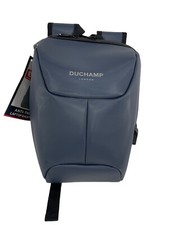 *** Duchamp Anti-Theft Tablet iPad Camera Backpack Bookbag  BLUE NAVY  $149 NWT picture