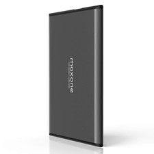 Maxone 500GB Ultra Slim Portable External Hard Drive HDD 500GB, Charcoal Grey picture