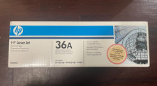 Genuine HP 36A CB436A Black Toner Print Cartridge LaserJet OEM NEW picture
