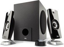 Cyber Acoustics CA-3090 2.1 Speaker System with Subwoofer 18W of Black  picture
