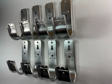 Data/Low Voltage J-Hooks (2-Inch) (8-PACK) w/Retainer Clips Steel Galvanized NEW picture