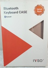 IVSO Wireless Magnetic Removable Bluetooth Keyboard Case for iPad Tablet  picture