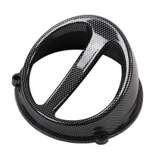 Motorcycle Air Scoop Cover,Engine Cooling Fan Cover Carbon Fiber Replacement picture