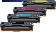 Olorva 206A Toner Cartridge 4 Pack 206X | Replacement for HP 206A W2110A picture