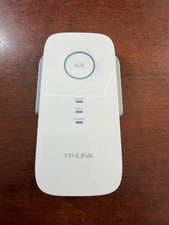TP-Link RE450 AC1750 WiFi Range Extender Dual Band Gigabit Reset Used White picture