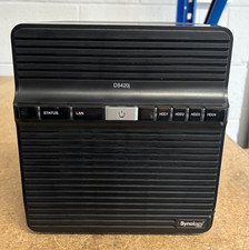 DS420j Synology 4 Bay Desktop NAS 1GB Memory Fully Tested NO PSU NO HDD picture