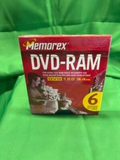 Memorex DVD-RAM   9.4 GB High Capacity Double Sided Rewritable Discs - NEW picture