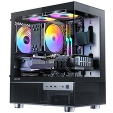 Aqua 3, Micro ATX Case, MATX PC Case with 3 X 120mm 3-Pin ARGB Fan Pre-Instal... picture
