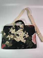 Dachee Black Peony Patten Waterproof Laptop Shoulder Messenger Bag “B” picture