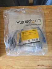 10pk StarTech N6PATCH1BL 1ft CAT6 Ethernet Cable - Blue Snagless Gigabit picture