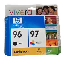 HP Vivera Combo-pack Inkjet Print Cartridges 96 Black, 97 Tri-color HP C93538N picture
