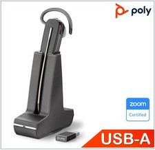 Plantronics/Poly Savi 8240 UC Convertible Headset USB-A DECT Wireless picture
