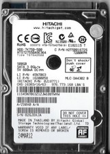 Hitachi HTS727550A9E364 500GB Sata Hard Drive P/N: 0J18771 MLC: DA4302 picture