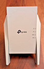 Used TP-LINK RE605X WiFi 6 Range Extender - White AX1800 Dual Band picture