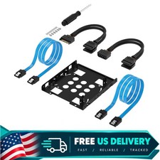 SABRENT 3.5in Bay to 2X 2.5in SSD/HDD Adapter Kit (BK-HDCC) picture