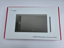 UGEE M708 V2 Graphics Drawing Tablet 10x6 Inch 8192 Pressure 8 Hotkeys PC Mac 🍁 picture