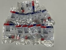 LOT - 13 PC Leviton 5G108-RO5 Gigamax Cat 5E Connector T568 A/B Wiring. NEW picture